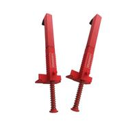Lot de 2 pinces de fixation de fil de mesure de nivellement pour tiroir de brique - Pinces de fil pour construction de bâtiments