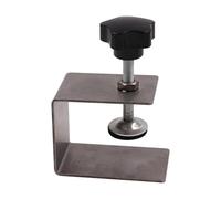 Lot de 2 pinces de fixation réglables en acier inoxydable for façade de tiroir d'armoire - Gabarit de travail du bois - Accessoires for meubles et meubles(Large 2PCS)