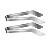 Lot de 2 pinces de jardinage en acier inoxydable pour le retrait, prise en main douce pour minimiser les dommages aux racines, outil essentiel pour l'entretien des plantes d'intérieur et d'extérieur