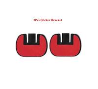 Lot de 2 pinces de montage V6 Clip V4, base de ruban adhésif double face pour casque de moto Bluetooth