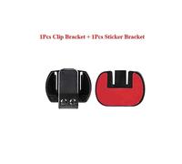 Lot de 2 pinces de montage V6 Clip V4, base de ruban adhésif double face pour casque de moto Bluetooth
