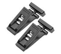 Lot de 2 pinces de rangement magnétiques pour documents dans la voiture - Organiseur pour permis de conduire, autorisation et documents