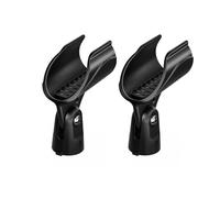 Lot de 2 pinces de support de microphone sans fil pour émetteur portable sans fil Shure