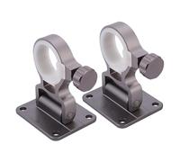 Lot de 2 pinces de support réglables pour auvent, porte-parapluie, support pour étui de parapluie, chaise de pêche en plein air, base de support pour une meilleure , compatibilité polyvalente