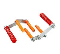 Lot de 2 pinces de transport réglables pour panneaux de cloison sèche - Outils en bois - Manipulation des matériaux en panneaux - Remodelage de la pièce - Rénovation de maison - Revêtement mural