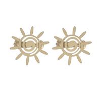 Lot de 2 pinces Helios Or