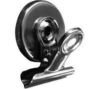 Lot de 2 pinces magnétiques Fackelmann Tecno ref 60964 Inox G