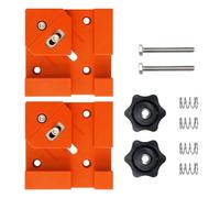 Lot de 2 pinces multifonctions à 90 degrés adaptées pour la menuiserie en bois et l'installation de fixations d'ébénisterie, assemblage de meubles