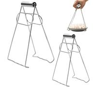 Lot de 2 pinces pour friteuse à air chaud, pince Airfryer, pince retriever, pince pour friteuse à air chaud, pince anti-brûlure, clip anti-brûlure, pour aliments chauds, fours à steam hot crab