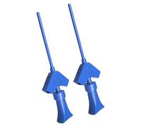 Lot de 2 pinces pour test de cavalier - Accessoire de test électronique - Crochet de test IC - Crochet de sonde de test - Ressort interne