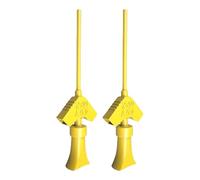 Lot de 2 pinces pour test de cavalier - Accessoire de test électronique - Crochet de test IC - Crochet de sonde de test - Ressort interne