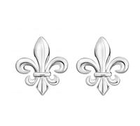 Lot de 2 Pin's Fleur de Lys | Broche Classique et Elégante | Pins Argenté Cadeau Epingle de Mariage pour Homme | Épinglette Épinglette France Patriote