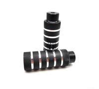 Lot de 2 piquets de vélo en alliage d'aluminium antidérapants pour essieux de vélo, compatibles avec les essieux avant et arrière de 3/8", offrant une forte adhérence pour l'équitation et les cascades