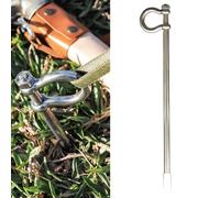 Lot de 2 piquets pour animaux de compagnie