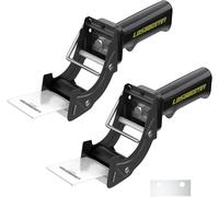 Lot De 2 Pistolets Distributeurs De Ruban Adhésif D'emballage À Remplacement Rapide Avec Lame Supplémentaire,50 Mm,Légers Et Ergonomiques Industriels Pour Sceller Les Cartons,Industrie Lds,Noir