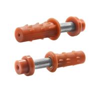 Lot de 2 pivots supérieurs de porte pliantes MP6701 pour portes battantes Alliance à deux volets, pivot supérieur de porte de rechange pour Prime-Line MP6701 1,1 cm