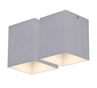 Lot de 2 plafonniers en saillie appliques murales de salon télécommandées dans un set comprenant des ampoules LED RGB