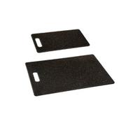 FIVE Simply Smart - Lot de 2 Planches à Découper Effet Pierre 36cm Noir Noir