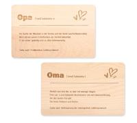 Lot de 2 planches à pain pour grand-mère et grand-père, cadeaux personnalisés, avec texte descriptif, idéal pour un anniversaire, Noël