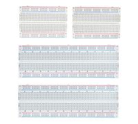 Lot de 2 planches d'expérimentation à 400 points et 2 pièces 830 points sans soudure pour planches à pain Arduino pour circuits et projets de prototype
