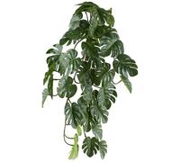lot de 2 plantes artificielles Splitphilodendron Suspension 48 cm, 38 feuilles, Décoration verte