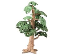 Lot de 2 plantes miniatures, arbres miniatures artificiels, accessoires de plantes sauvages, paysage, 17 x 24 cm