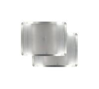 Lot de 2 plaques à pâtisserie perforées en inox Zenker Special Cooking
