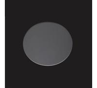 Lot de 2 plaques acryliques dépolies en plastique, épaisseur 2 mm, verre organique, disque acrylique dépoli rond for l'affichage d'œuvres d'art(200mm)