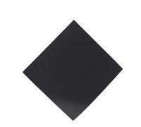 Lot de 2 plaques acryliques fines noires opaques de 2/3/4/5/6/8/10 mm, 200 x 200 mm, avec bords découpés au laser(200X200X10MM)