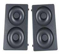 Lot de 2 plaques Bagels Snack Gaufrier croque-monsieur (XA801612 TEFAL)