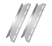 Lot de 2 plaques chauffantes de rechange en acier inoxydable compatibles avec les modèles de barbecue 720 0234, 720 0289, 720 0335, offrant une construction pour l'efficacité de la cuisson