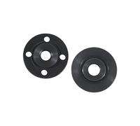 Lot de 2 plaques d'adaptation professionnelles de 40,5 mm en acier au carbone pour meuleuse de polissage en métal et bois