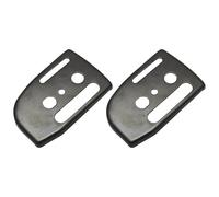 Lot de 2 plaques de barre de rechange compatibles avec tronçonneuse à essence Husqvarna 142 141 137 136 41 36 530047855 2 temps