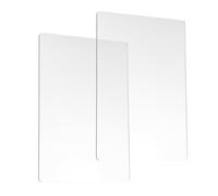 Lot de 2 plaques de découpe standard en plastique polycarbonate pour machine à gaufrer - Convient pour la découpe et le gaufrage A5