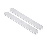 Lot de 2 plaques de gilet lestées, poids réglables pour gilet lesté, ou cheville et poignet, entraînements, musculation, antirouille, course à pied, marche (25cm)