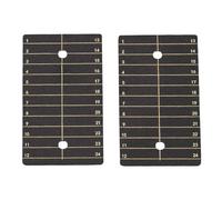 Lot de 2 plaques de graines en titane anodisé noir pour sauvegarde de portefeuille crypto - Stockage de phrases de récupération de 24 mots (lot de 2) - Solution de sauvegarde métallique ignifuge