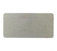 Lot de 2 plaques de mica de rechange pour guide d'ondes pour micro-ondes, plaque d'isolation haute température pour réparation d'appareils électroménagers, doublure rectangulaire en mica argenté à