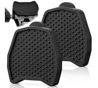 Lot de 2 plaques de pédale SPD-SL pour pédales à clic Shimano - En nylon léger - Compatible avec Tiagra 105 Dura-Ace UT, SPD Sl - Adaptateur de pédale à pédales plates pour vélo de route et vélo de