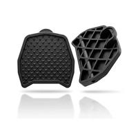 Lot de 2 plaques de pédales pour pédales à clic Shimano SPD-SL, adaptateur pour changer les pédales à clic plates, plastique technique PA612 + fibre de verre GF10, qui présente à la fois ténacité et
