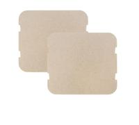 Lot de 2 plaques de recouvrement de guide d'ondes pour micro-ondes, feuille de mica, compatible avec Electrolux, AEG, Zanussi avec le code d'origine 50280601001