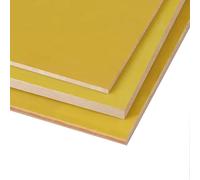 Lot de 2 plaques isolantes en résine époxy 3240, résistantes aux hautes températures, for projets de bricolage, 250 mm x 250 mm(250mm*250mm*1mm)