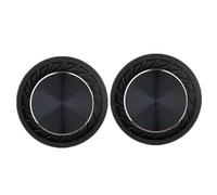 Lot de 2 plaques passives en caoutchouc de 65 mm pour radiateurs de basses Woofer Vibrations Membrane passive Radiateur Auxiliaires Vibrations Plaques de basses Haut-parleurs Réparation