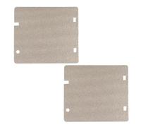 Lot de 2 plaques réfléchissantes pour four à micro-ondes, compatibles avec Samsung, guide d'ondes de micro-ondes, DE63-00237A, convient pour Samsung Mica DE63-00237A