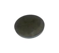 Lot de 2 plaques rondes en acier au carbone for ponts, diamètre 50 mm/100 mm, haute plasticité(100X2mm)