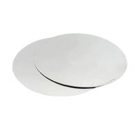 Lot de 2 plaques rondes en aluminium 6061 - Épaisseur : 4 mm, diamètre : 100 à 300 mm - Tôles métalliques légères for l'aérospatiale et l'industrie(250mm)