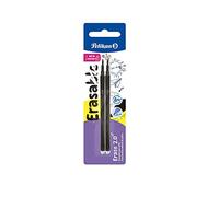 Lot de 2 plaquettes de rechange Roller pelikan erase 2.0 Noir