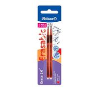 Lot de 2 plaquettes de rechange Roller pelikan erase 2.0 Rouge blister