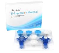 Lot de 2 Plateau D'empreintes Dentaires, Dentaire Impression Kit, Cuillère a Empreinte Dentaire, Outils D'accessoires de Dentisterie, pour Dentaire pour Bucco, Réutilisable