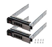 Lot de 2 plateaux de disque dur SATA SAS 2,5" compatible avec Dell PowerEdge M620 M630 M420 M520 M820 VRTX NRX7Y 0NRX7Y