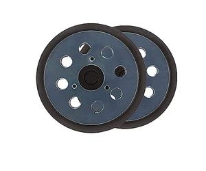 Lot de 2 Plateaux de Ponçage de Rechange pour Ponceuse Makita BO5010, BO5030K, BO5031K, BO5041K 12,7 cm